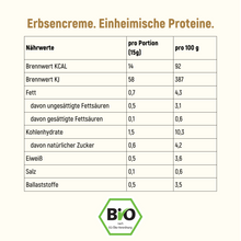 Lade das Bild in den Galerie-Viewer, Erbsencreme. Einheimisch. Voller Protein.