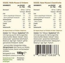 Lade das Bild in den Galerie-Viewer, Kousse, vegan, glutenfrei, ohne Industriezucker, ohne Zucker, Dessert, Praline, Eis, Tiefkühlkuchen
